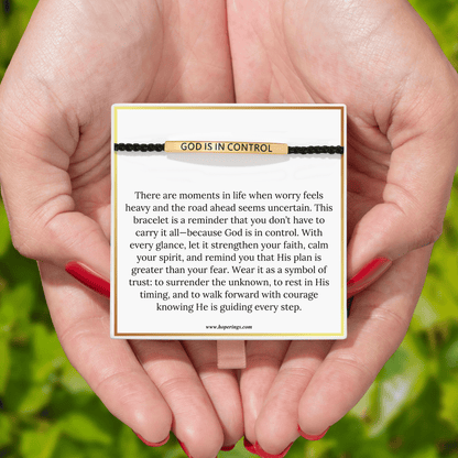 God Is In Control Bracelet