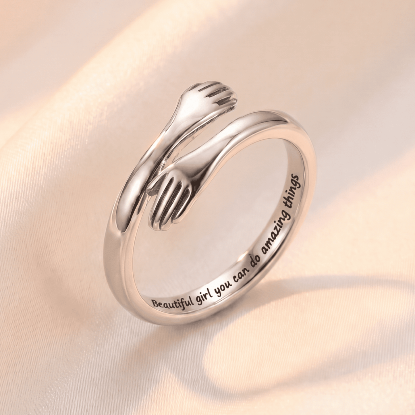 You Can Do Amazing Things Hug Ring
