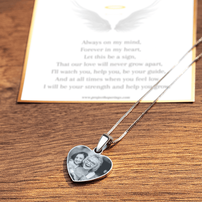 Forever In My Heart Photo Necklace