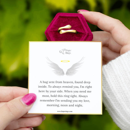 Gold Hug From Heaven Ring