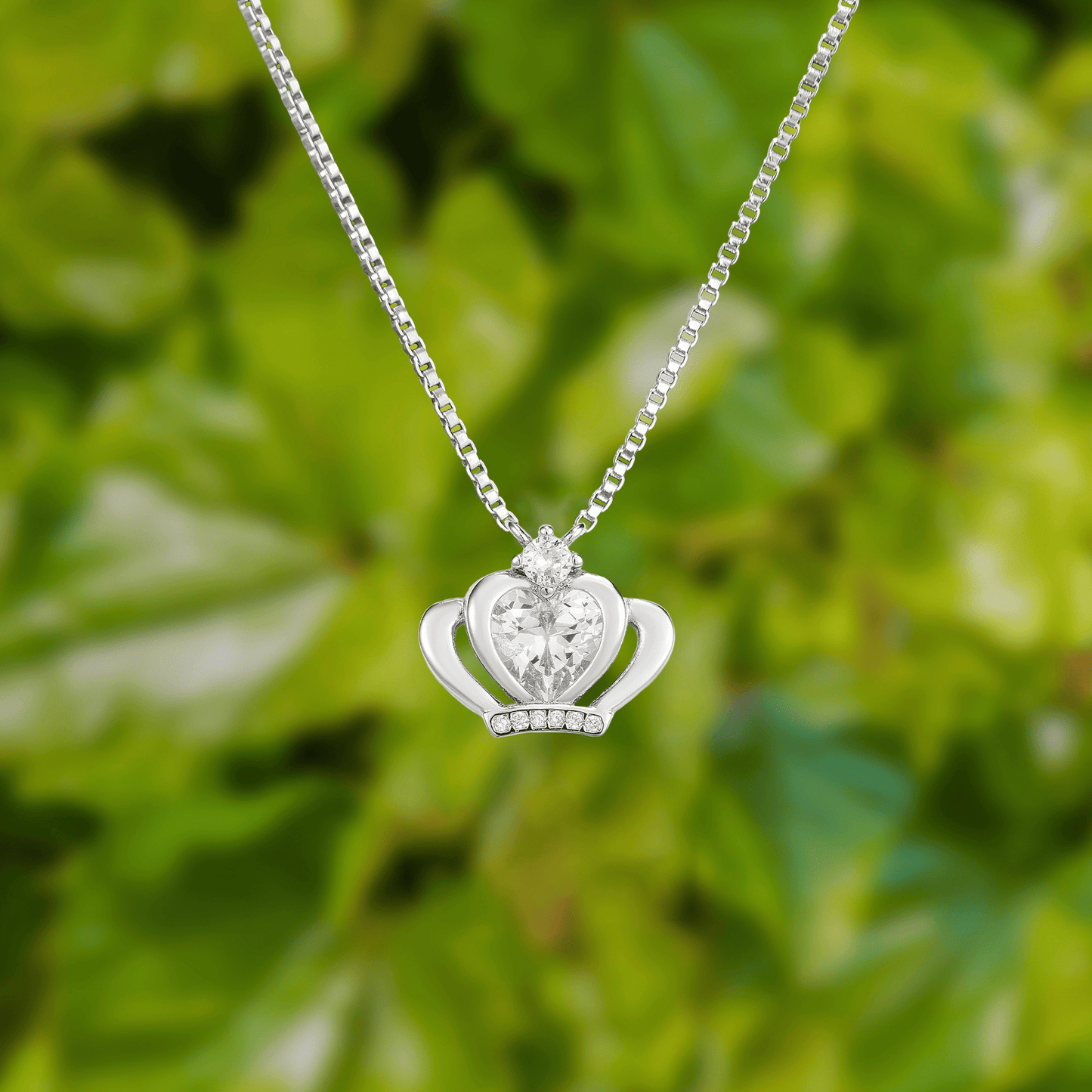 Straighten Your Crown Necklace