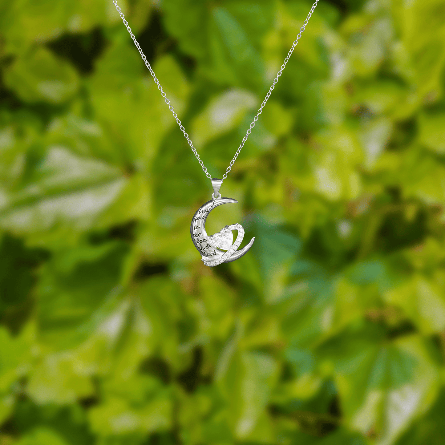 Moon & Back Necklace