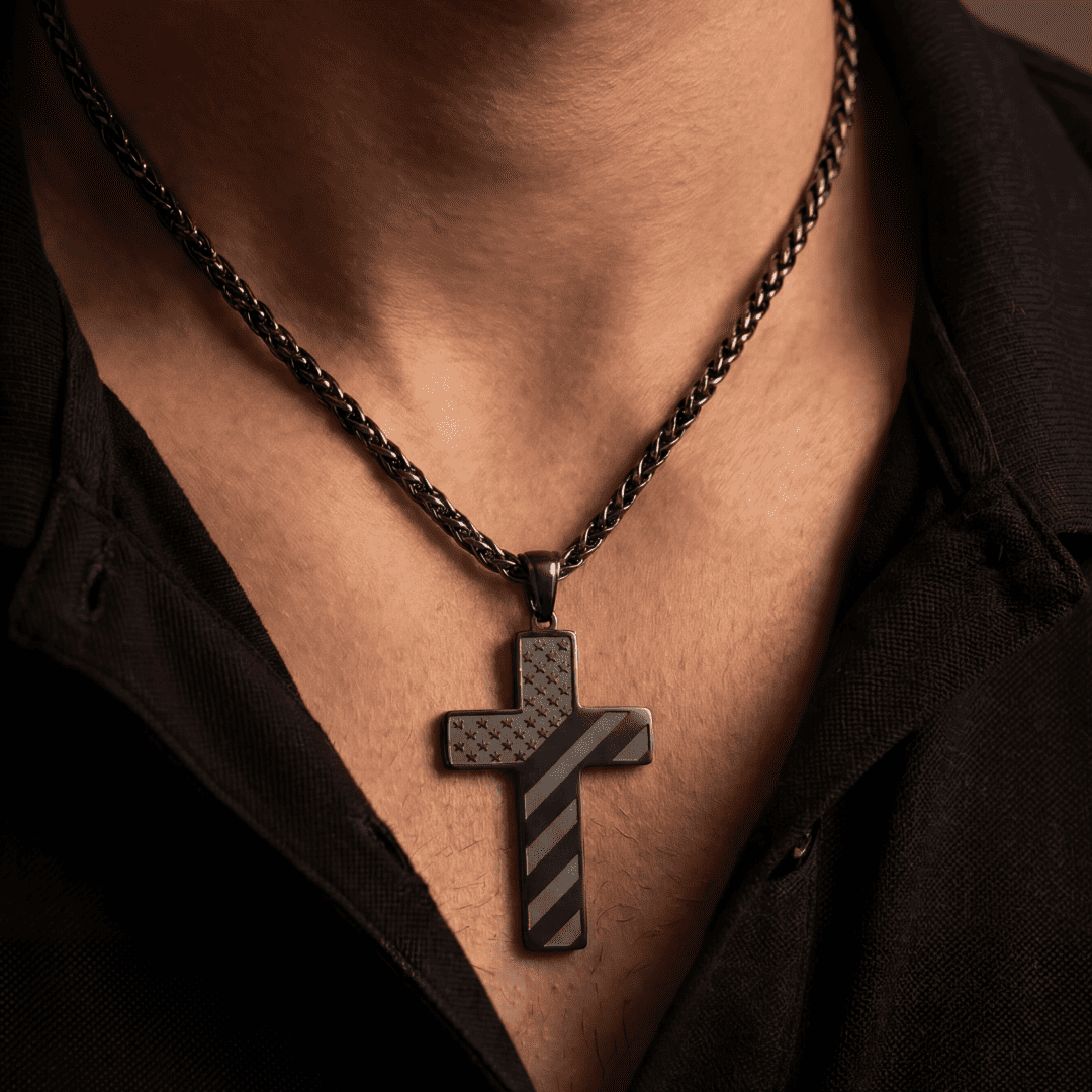 Men's Cross Necklace