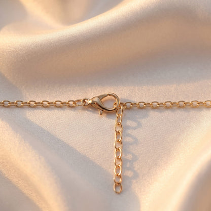 Straighten Your Crown Cross Necklace