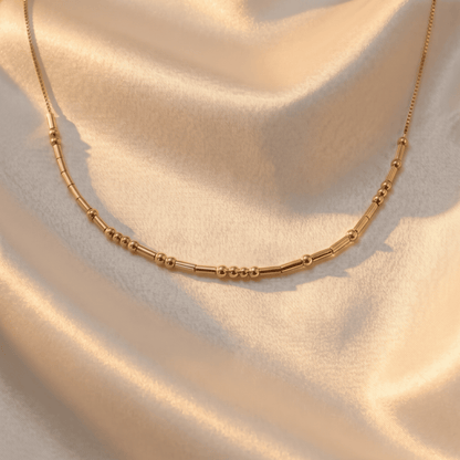 You Can Do Amazing Things Morse Code Necklace