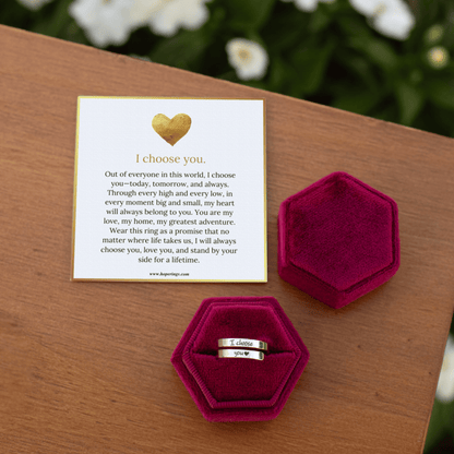 I Choose You Ring