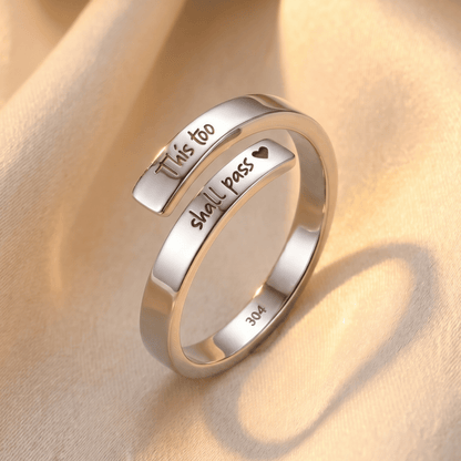 This Too Shall Pass Ring