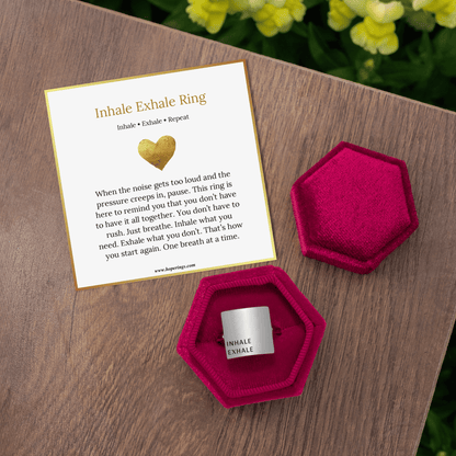 Inhale Exhale Ring