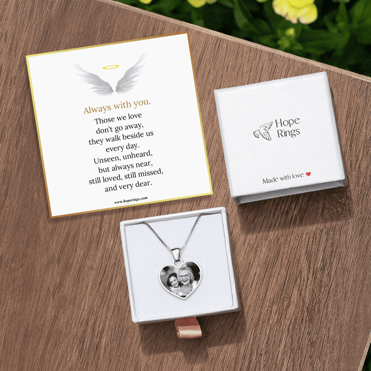 Always With You Photo Necklace