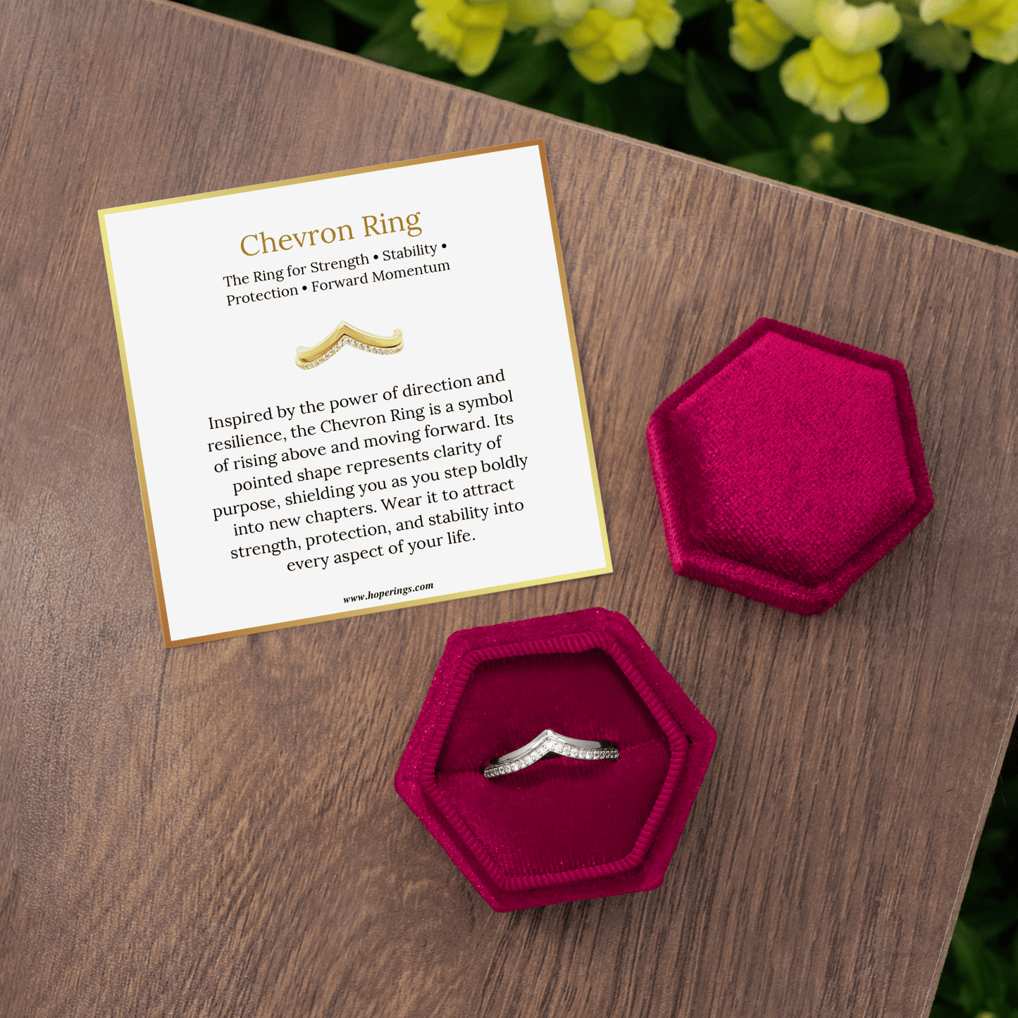 Chevron Ring