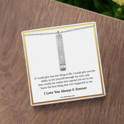 I Love You Necklace