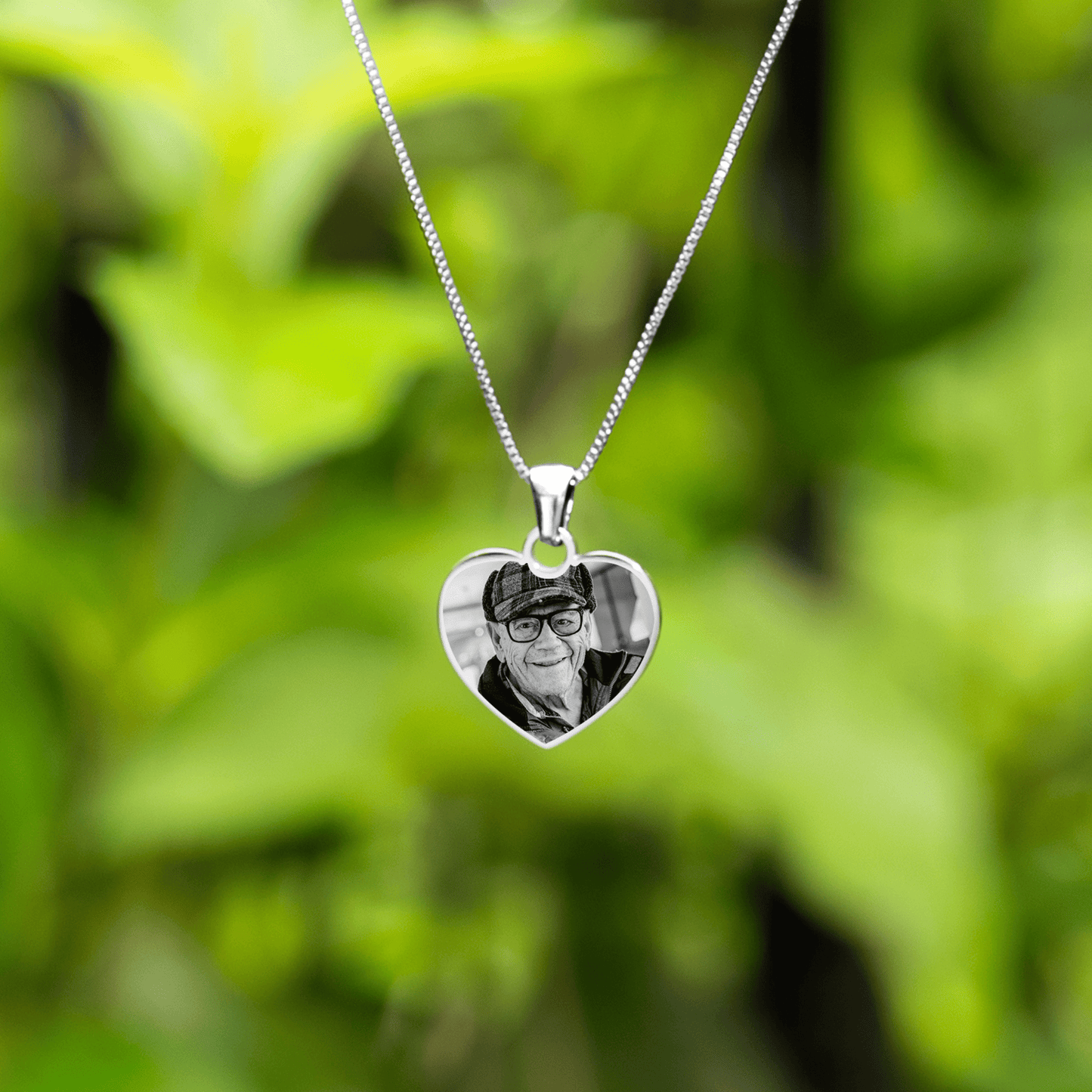 Heart Photo Necklace