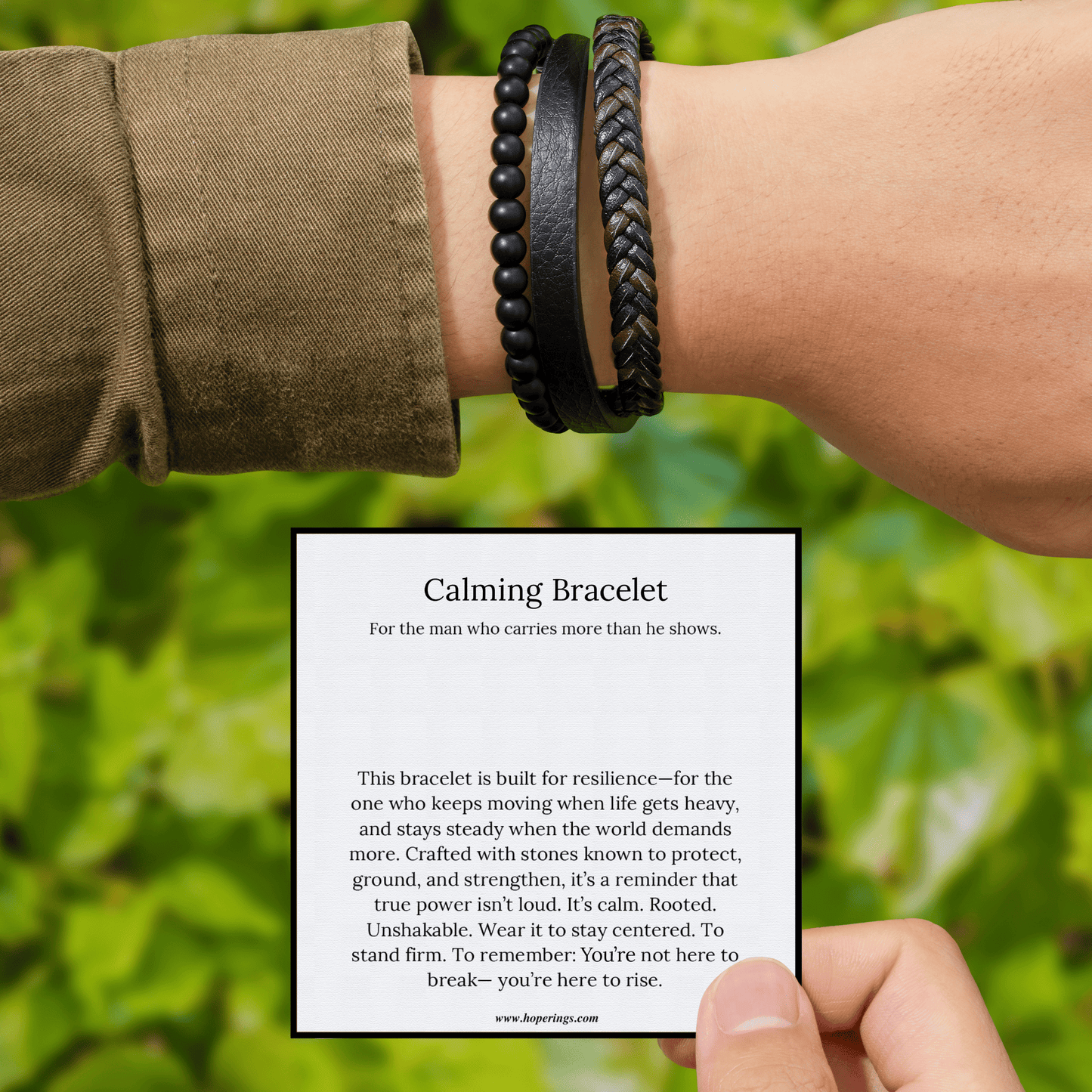 Calming Bracelet for Men