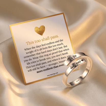 This Too Shall Pass Ring