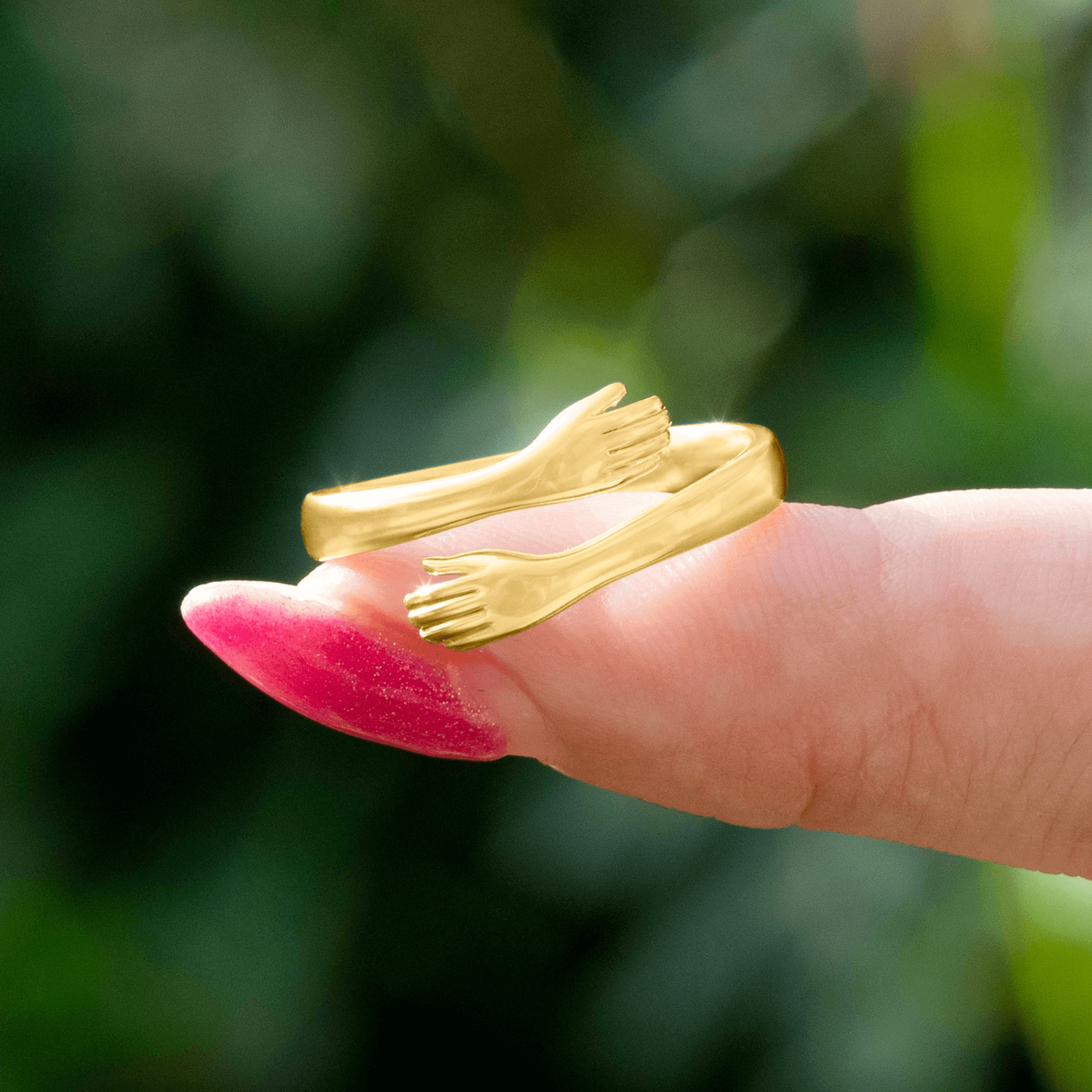 Hug thumb online ring