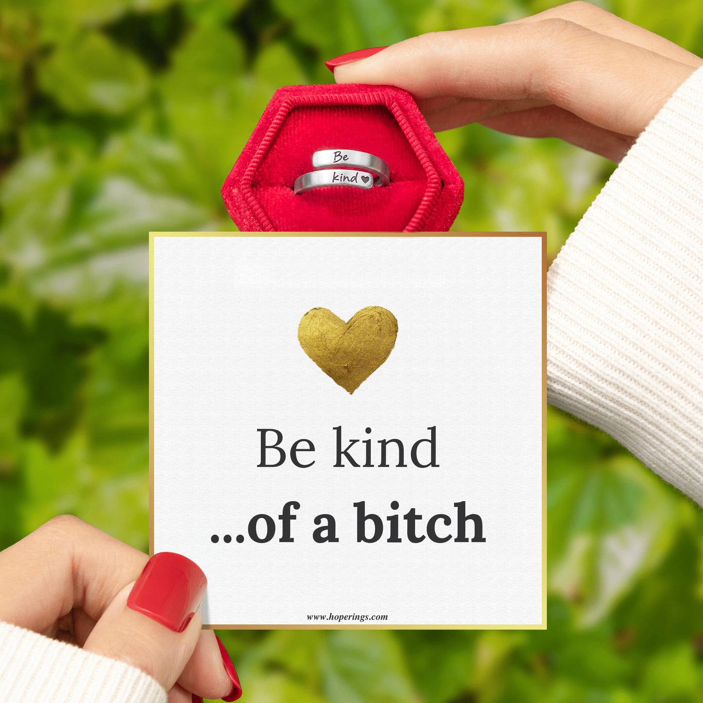Be Kind Of A B♡tch Ring