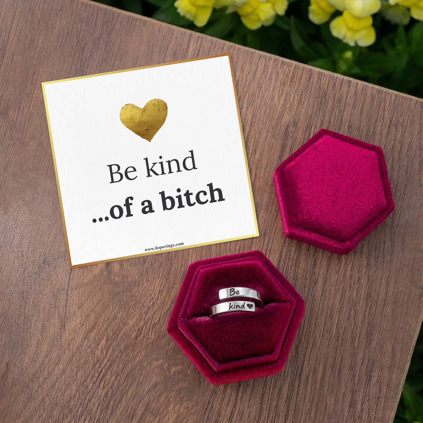 Be Kind Of A B♡tch Ring