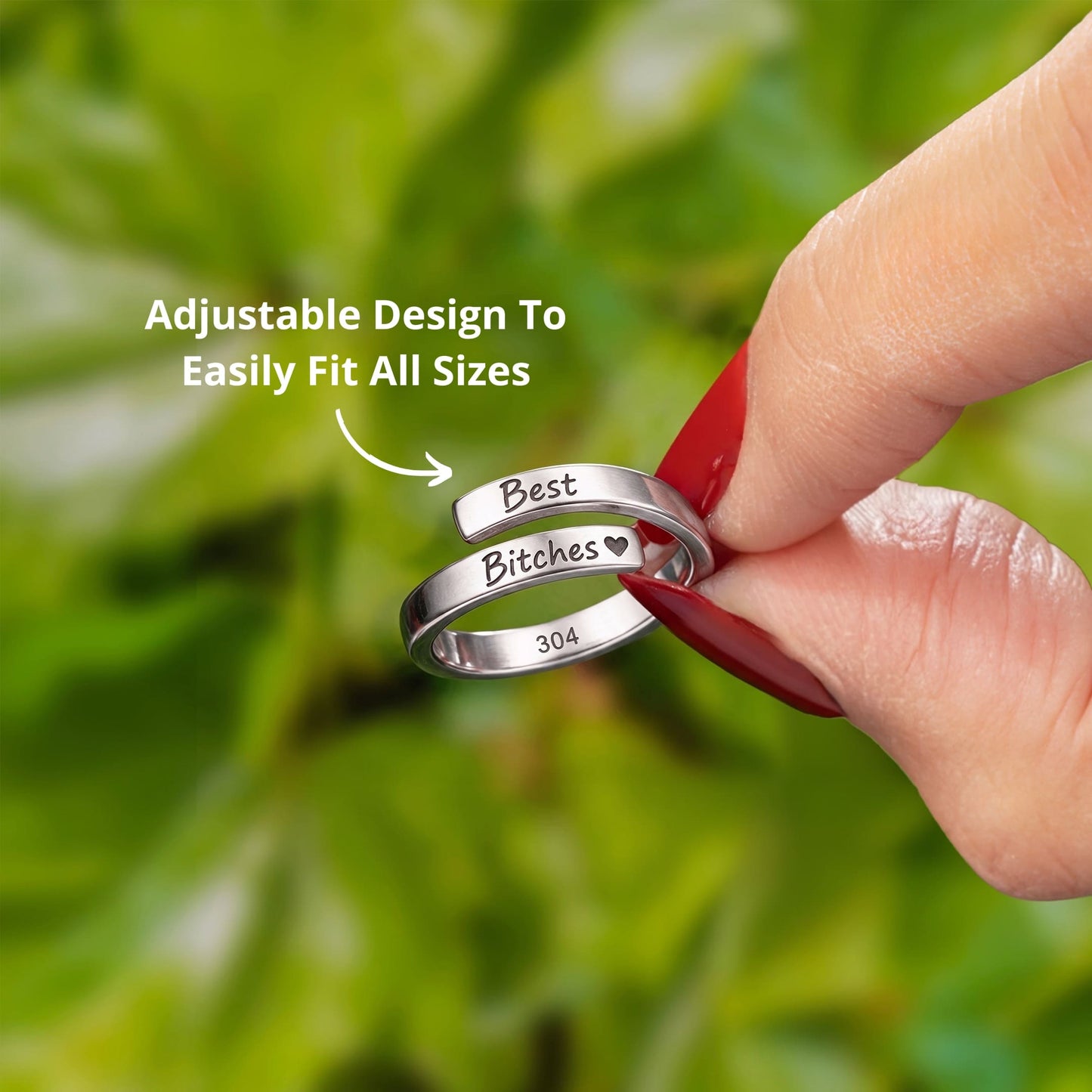 Best B♡tches Ring