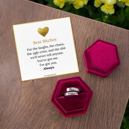 Best B♡tches Ring