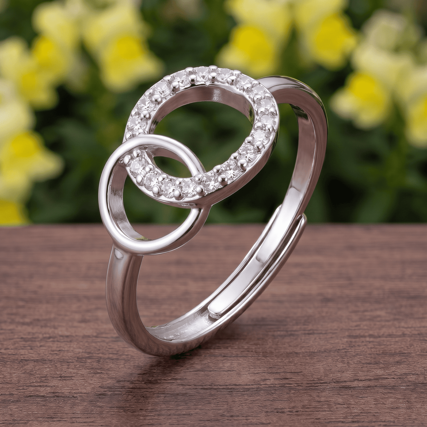 Dad & Daughter - Forever Linked Ring
