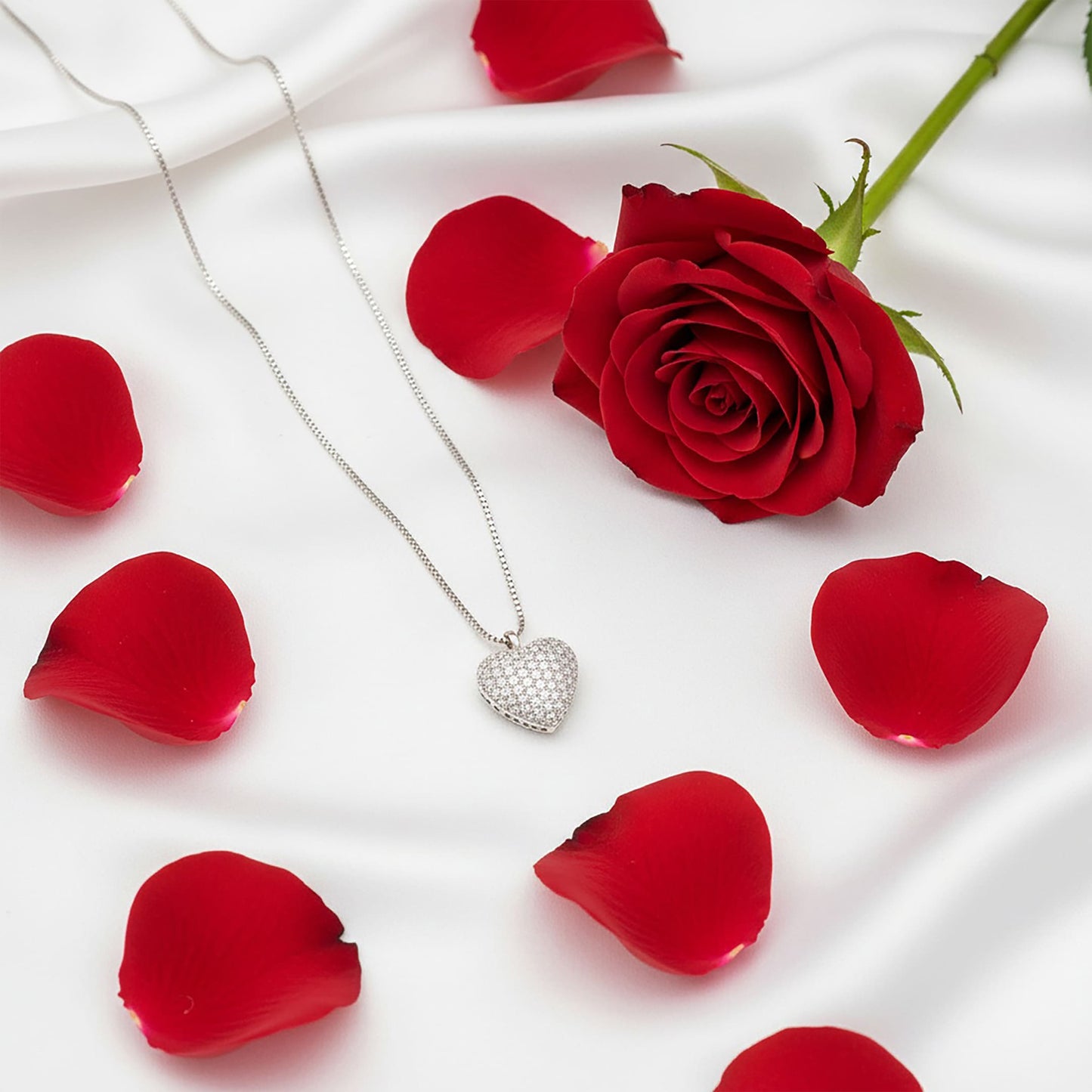 Forever In My Heart Urn Necklace - 925 Sterling Silver