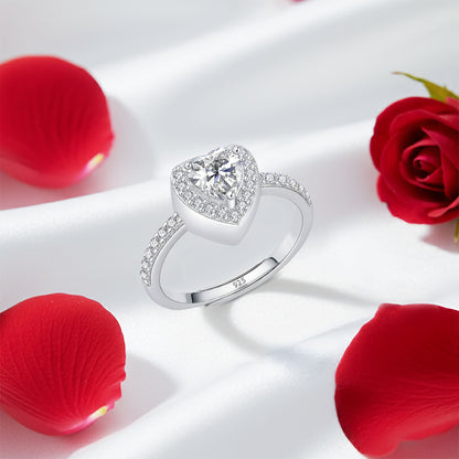 Forever In My Heart Urn Ring - 925 Sterling Silver