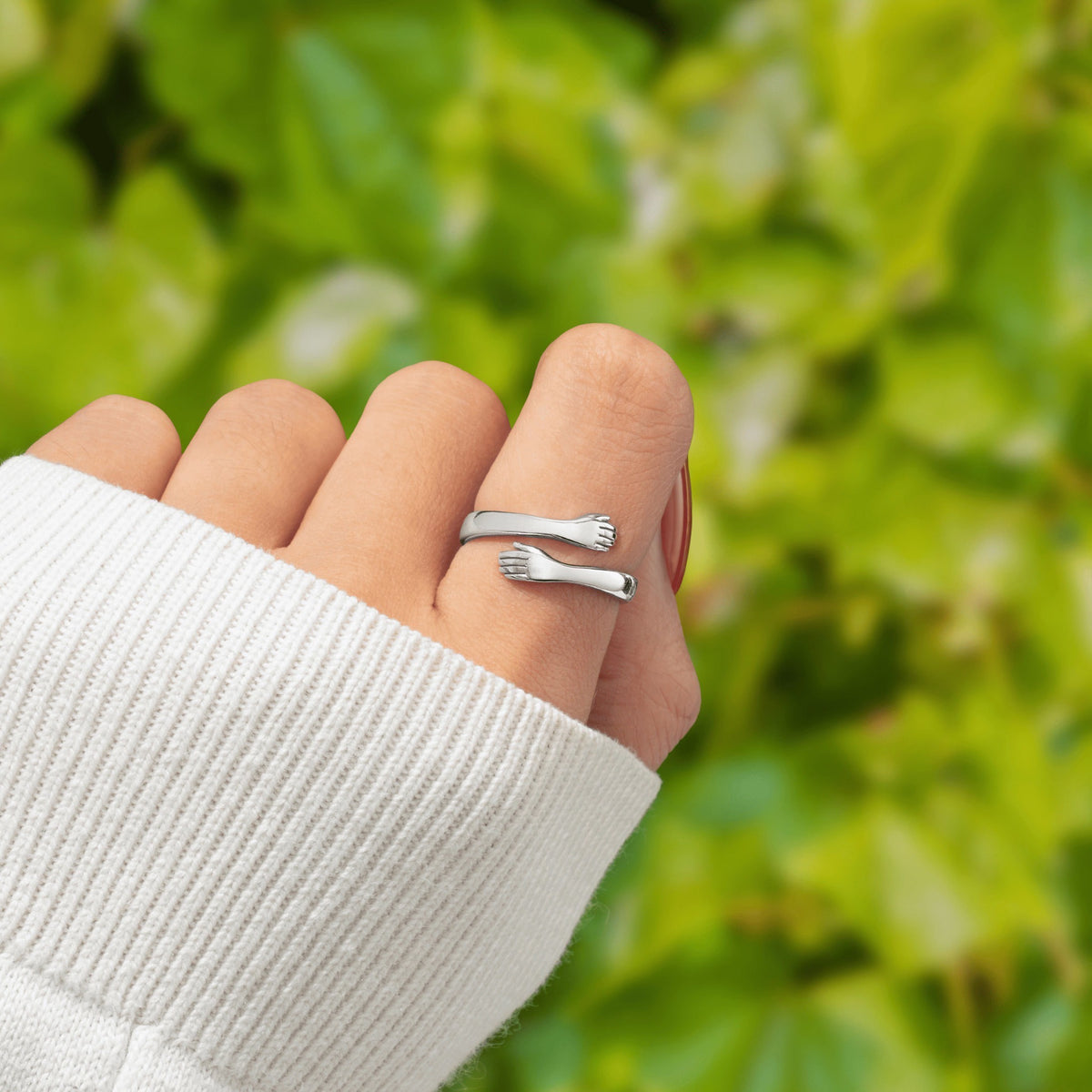Husband & Wife Hug Ring
