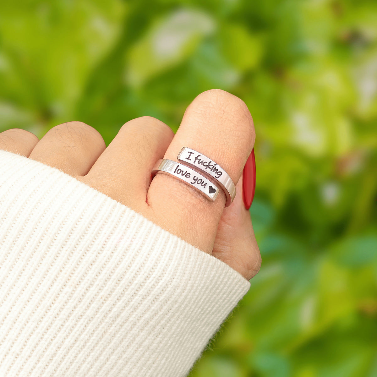 I F♡cking Love You Ring