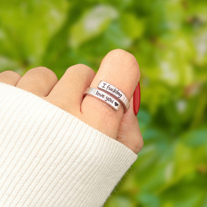 I F♡cking Love You Ring