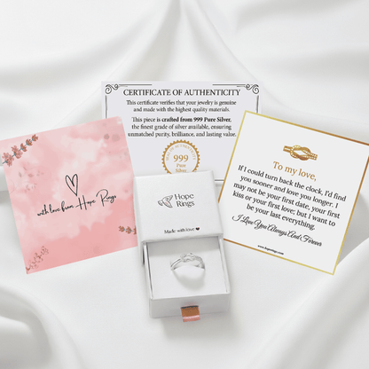 Love Knot Ring - Pure Silver