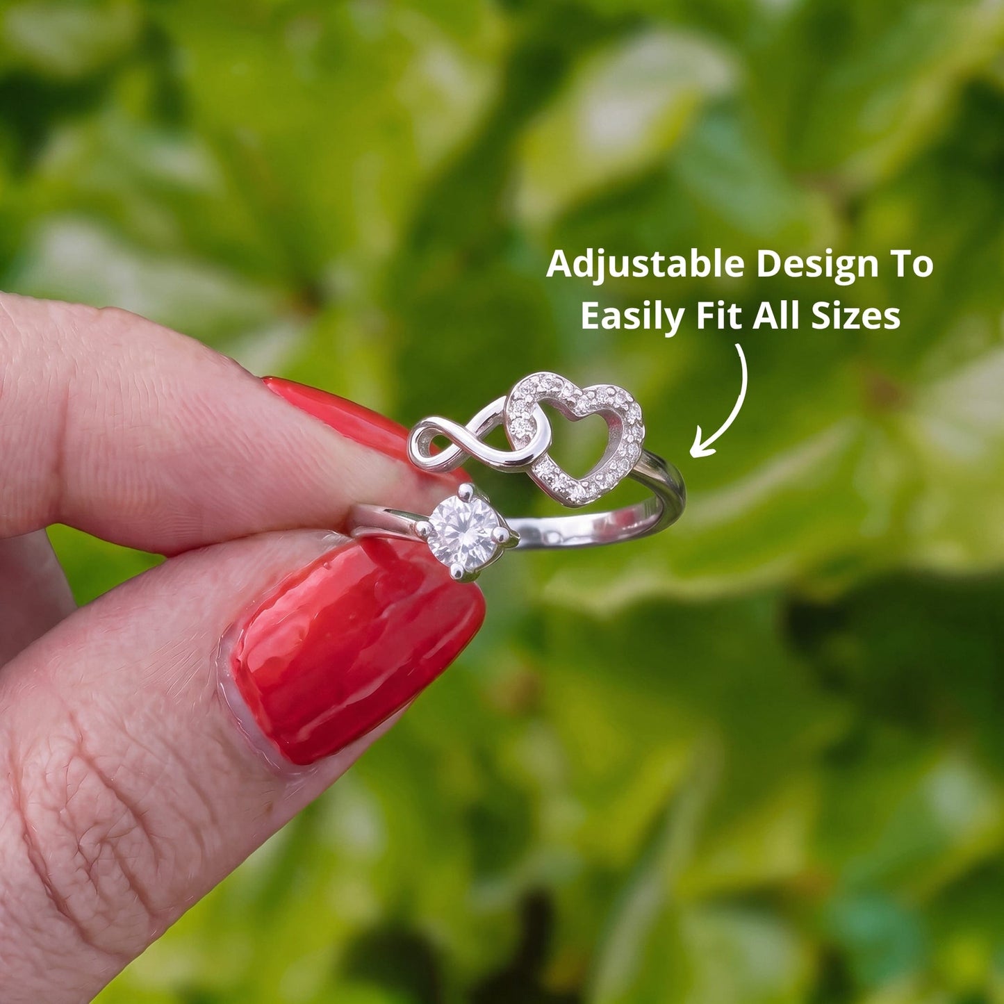 Mom & Daughter - Forever Love Ring