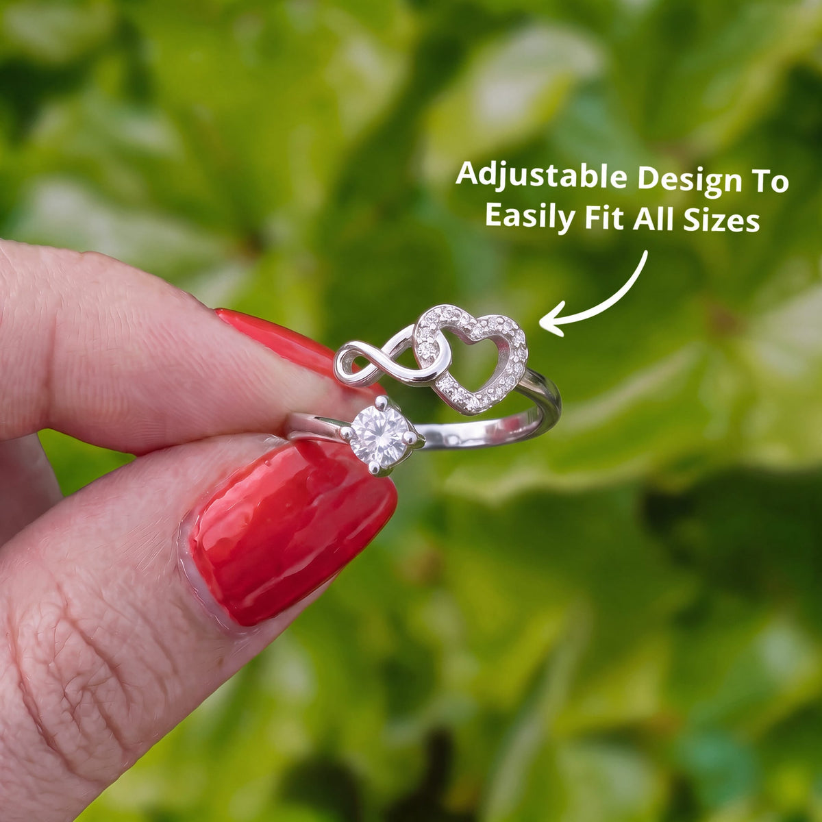 Mom & Daughter - Forever Love Ring