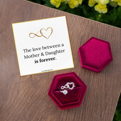 Mom & Daughter - Forever Love Ring