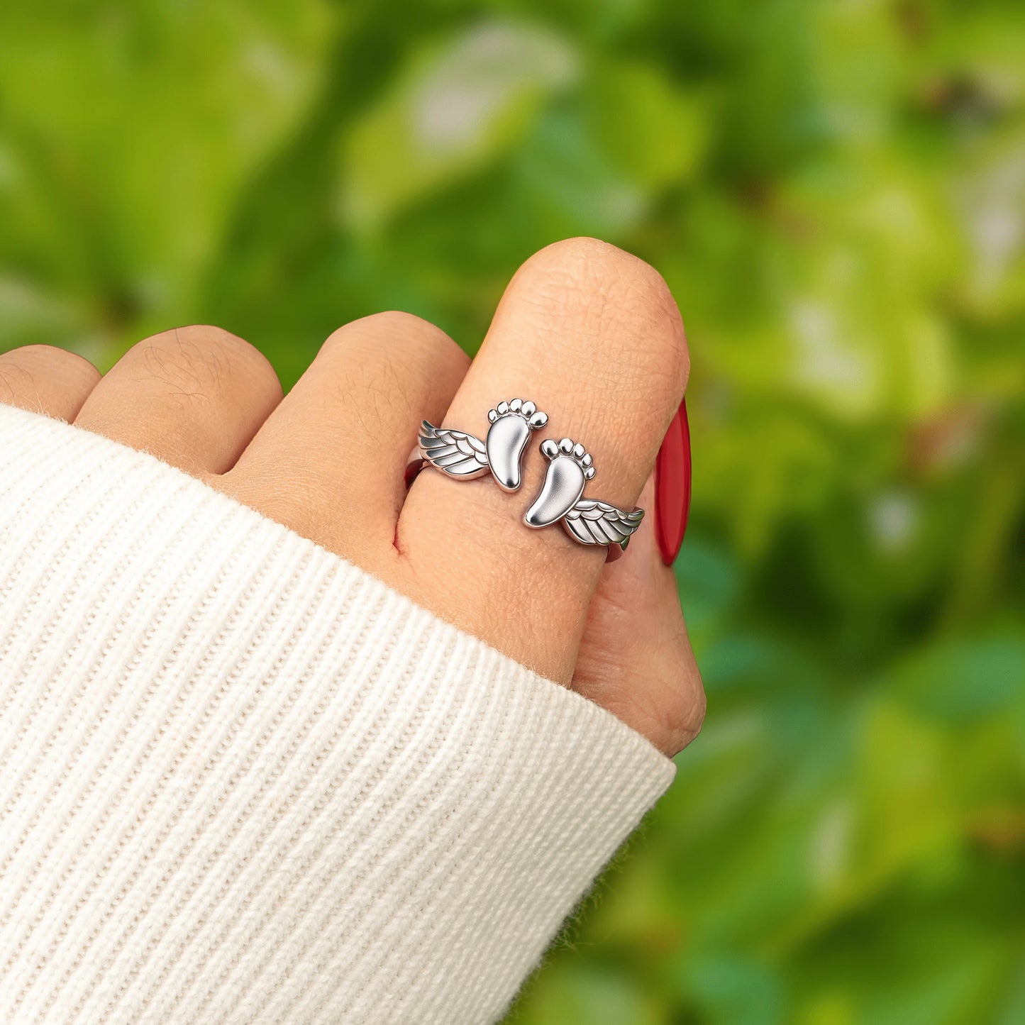 Mommy Of An Angel Ring