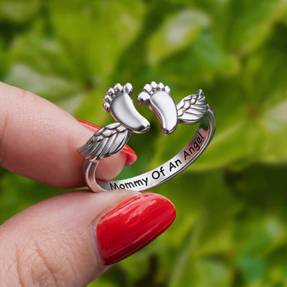 Mommy Of An Angel Ring