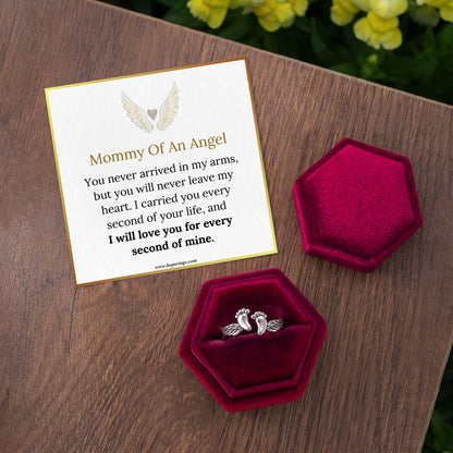 Mommy Of An Angel Ring