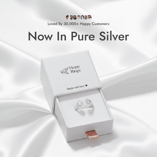 Paw Hug Ring - Pure Silver