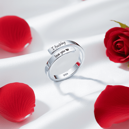 I F♡cking Love You Ring - Pure Silver