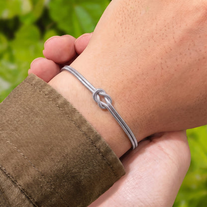 To My Husband - Forever Linked Bracelet