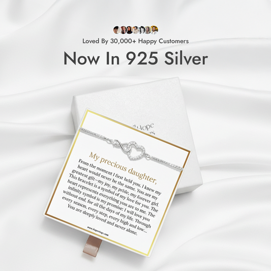 To My Daughter - Forever Love Bracelet (925 Silver)