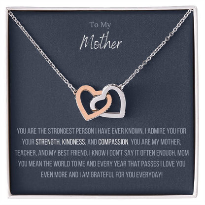 Interlocking Love™ Necklace To My Mother