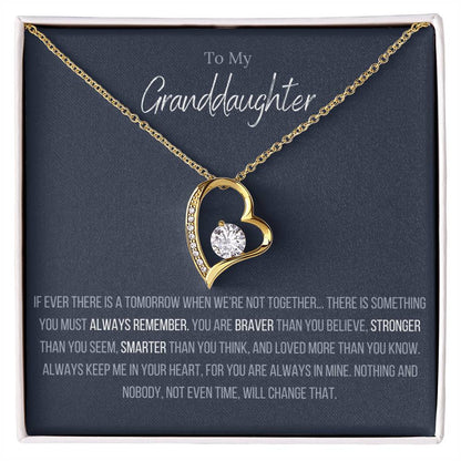 The Forever Love™ Necklace To My Granddaughter