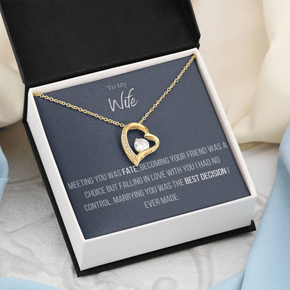 The Forever Love™ Necklace To My Wife