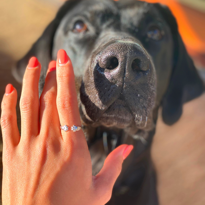 The Paw Hug From Heaven Ring