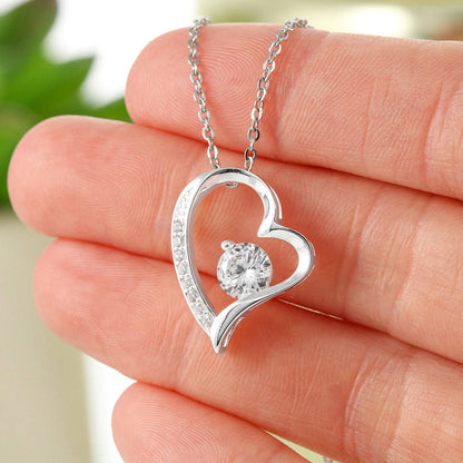 the forever love necklace for girlfriend