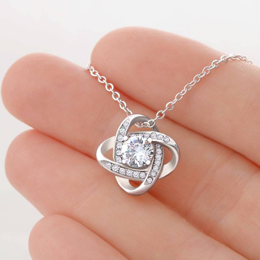 The Infinity Love Knot Necklace™ To My Granddaughter