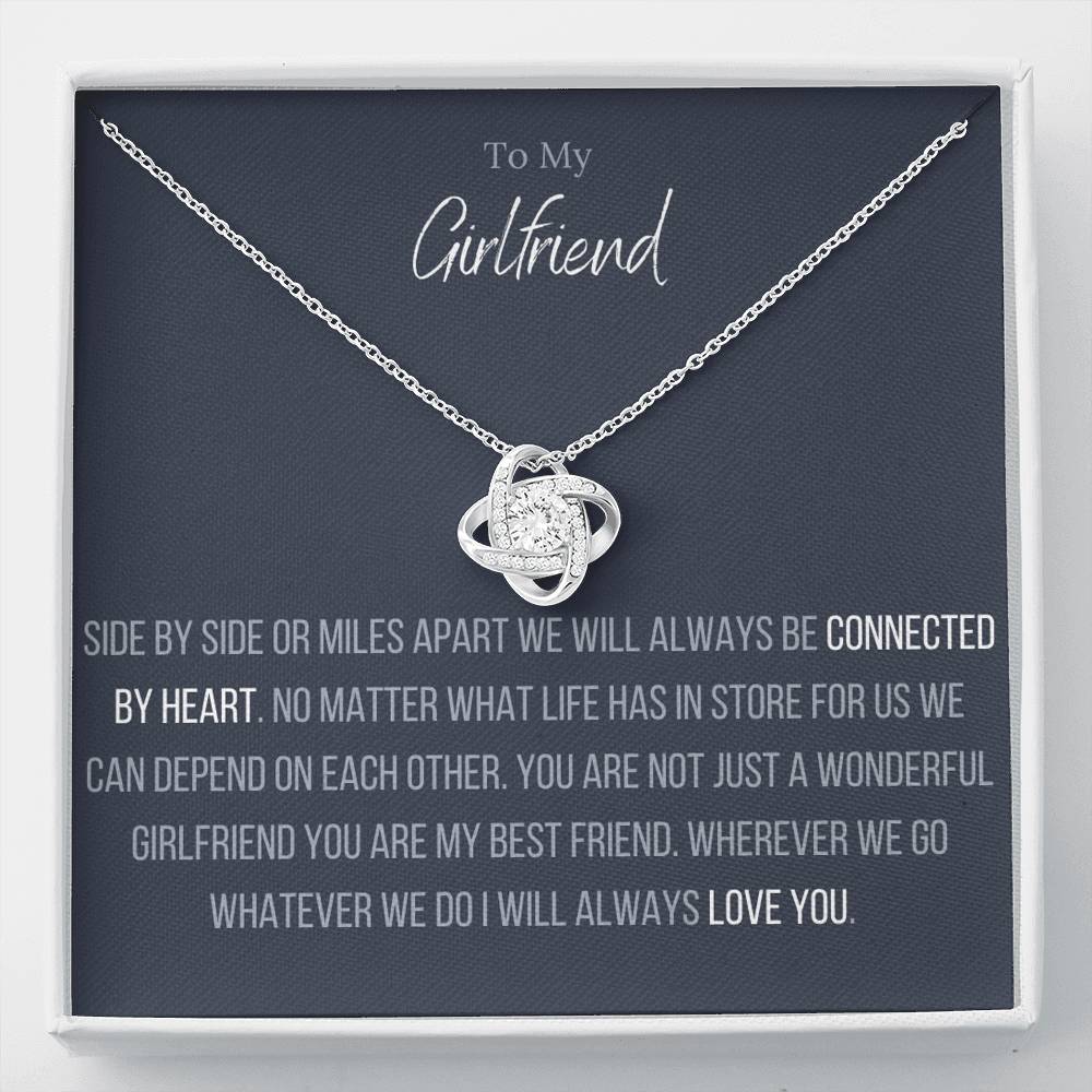The Infinity Love Knot Necklace™ To My Girlfriend