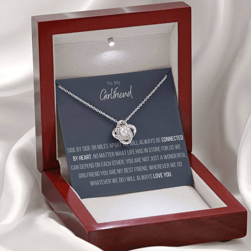 The Infinity Love Knot Necklace™ To My Girlfriend